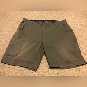 RON JON SURF SHOP MENS SHORTS SZ 38 CARGO W STRETCH WAIST GUC